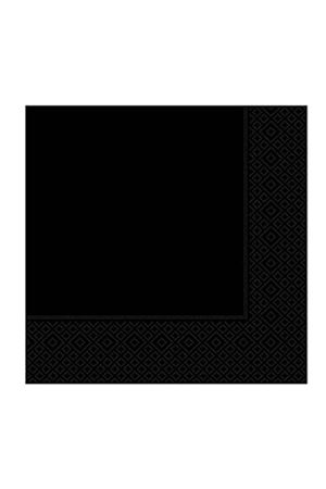 Doğum Günü Siyah Peçete