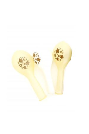 Gold Yıldız Baskılı Balon 100 Adet