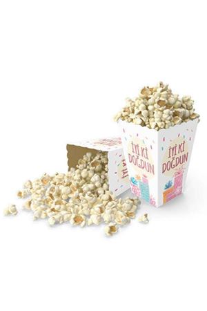 İyi ki Doğdun Mısır Kutusu Soft 8 Adet