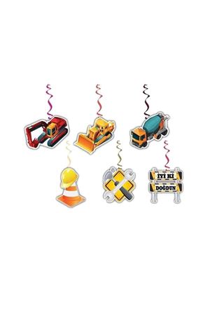 İnşaat Temalı Tavan Süs