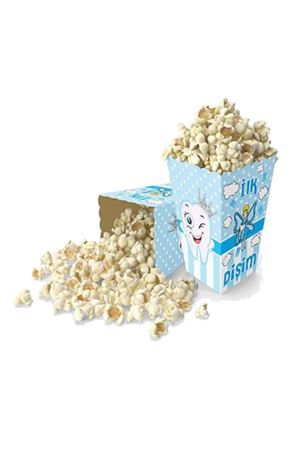 Diş Buğdayı Mısır Kutusu Mavi 8 Adet