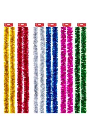 Yılbaşı Sim Süs Boyunluk Seti 6 Adet