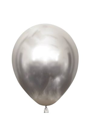 Gümüş Krom Balon 50 Adet