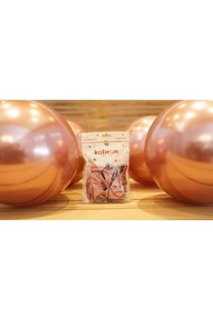 Pembe Krom Balon 50 Adet