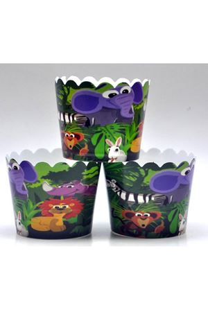 Safari Cupcake Kabı 25 Adet