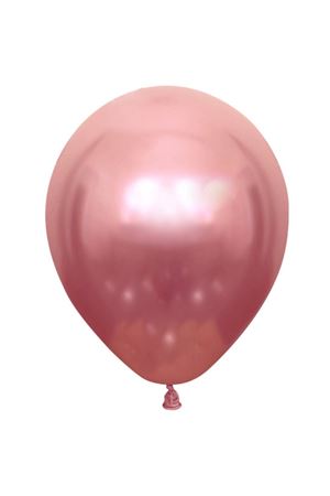 Pembe Krom Balon 50 Adet