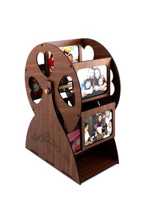 Fotoğraflı Ahşap Dönme Dolap