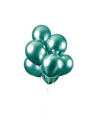 Yeşil Krom Balon 50 Adet
