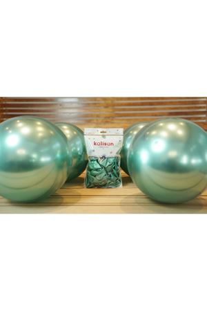 Yeşil Krom Balon 50 Adet