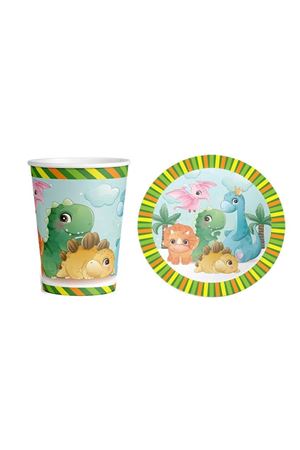 Dinazor Tabak Bardak Set 8 Adet