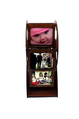 Fotoğraflı Ahşap Dönme Dolap