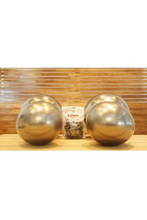 Koyu Gümüş Krom Balon 50 Adet