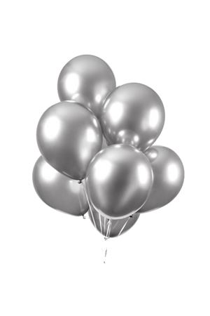 Gümüş Krom Balon 50 Adet