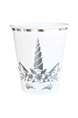 Unicorn Silver Karton Bardak 6 Adet