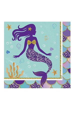 Deniz Kızı Lisanslı Peçete 16 Adet