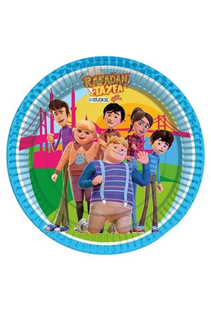 Rafadan Tayfa Karton Tabak 8 Adet