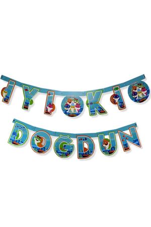 Baby Shark İyi ki Doğdun Yazı Set