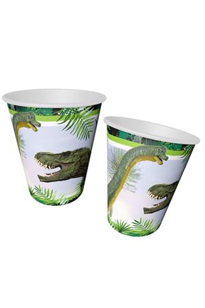 Vahşi Jurassic Karton Bardak 8 Adet