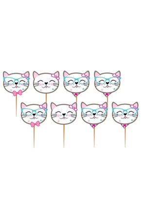 Miss Cat Kedi Kürdan 10 Adet