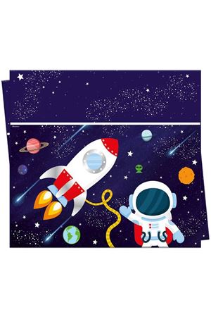 Kozmik Uzay Temalı Masa Örtüsü