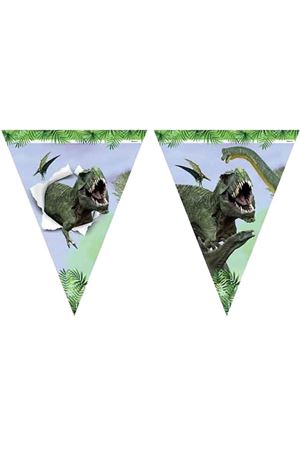 Vahşi Jurassic Üçgen Flama Set