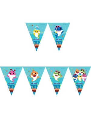 Baby Shark Üçgen Flama Set