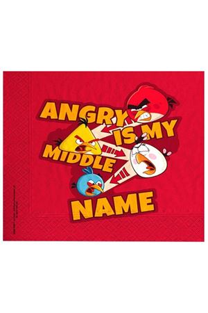 Angry Birds Kağıt Peçete Kırmızı
