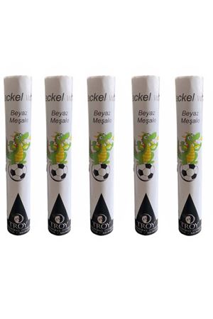 Maç Meşalesi Beyaz 5 Adet