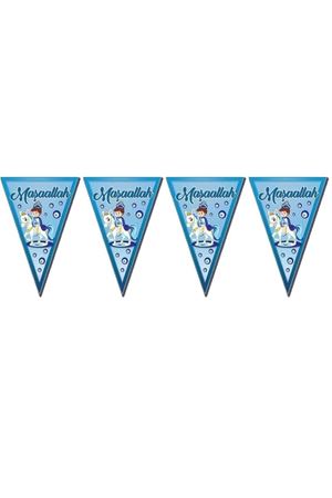 MaşaAllah Sünnet Flama Mavi 10 Adet