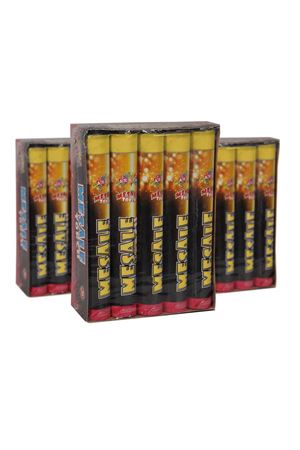 Maç Meşalesi Sarı 10 Adet