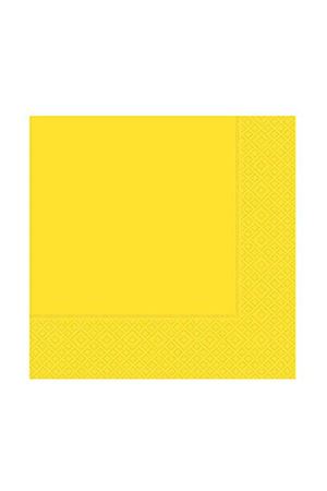 Doğum Günü Sarı Peçete