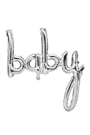 Baby Folyo Balon Gümüş