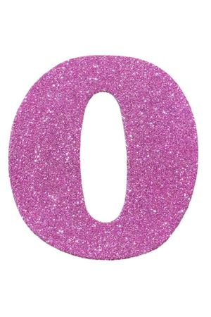 Eva Simli 0 Rakamı Pembe 10 cm