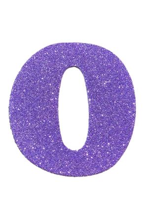 Eva Simli 0 Rakamı Lila 10 cm