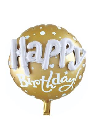 3D Happy Birthday Folyo Balon