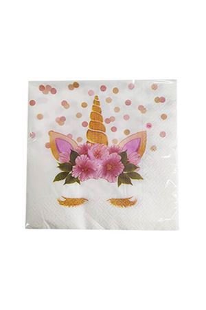 Unicorn Çiçekli Peçete 20 Adet