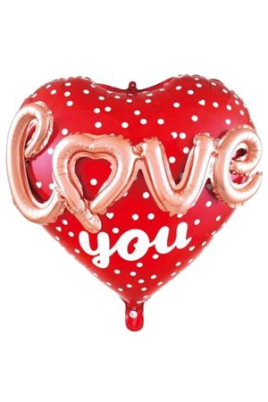 3D Love You Folyo Balon