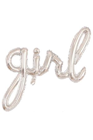 Girl Folyo Balon Gümüş