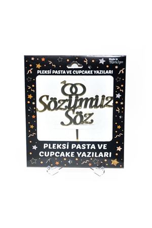 Sözümüz Söz Pleksi Gold
