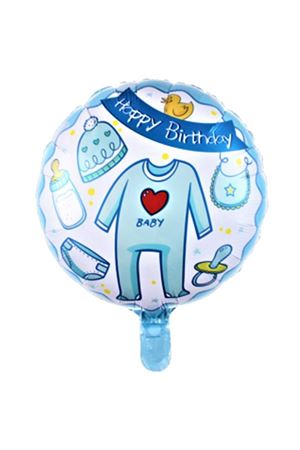 Baby Happy Birthday Folyo Balon Mavi