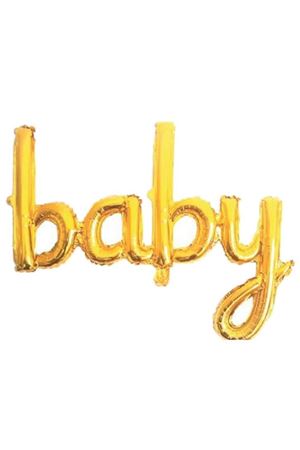 Baby Folyo Balon Gold