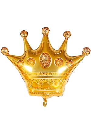 Kral Tacı Folyo Balon Gold