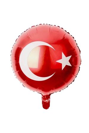 Türk Bayrağı Folyo Balon