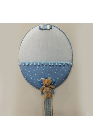 Bebek Kapı Süsü Ayıcıklı Mavi