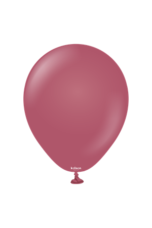 Retro Balon Yaban Çileği 5"-100'lü