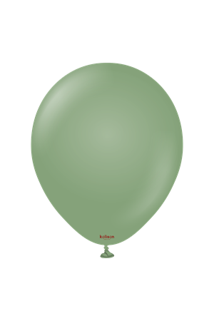 Retro Balon Okaliptus 12"-100'lü