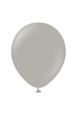 Balon Pastel Kalisan 12" Gri