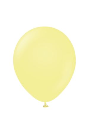 Makaron Balon Kalisan 12" Sarı 100'lü