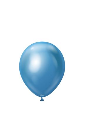 Krom Balon Kalisan 5" Mavi 100'lü