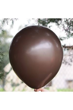 Krom Balon Kalisan 12" Çikolata 50'li